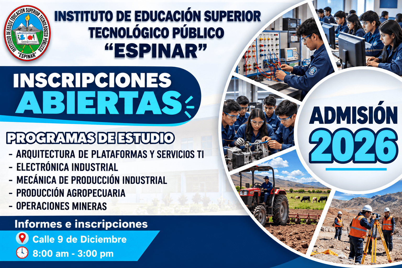 Admisión IESTP Espinar